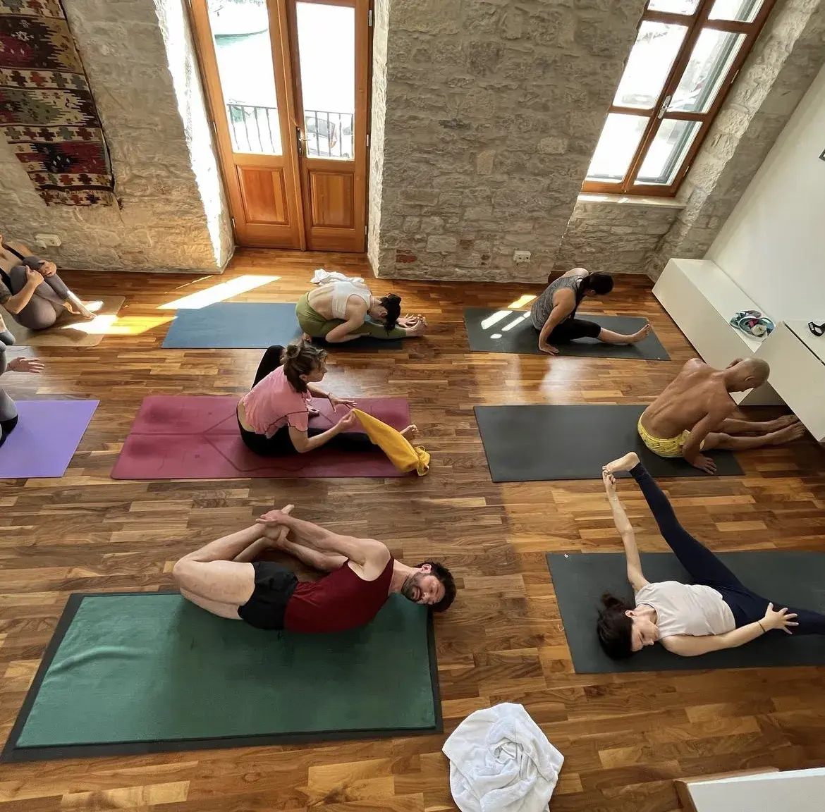 Energetic group flow during retreat